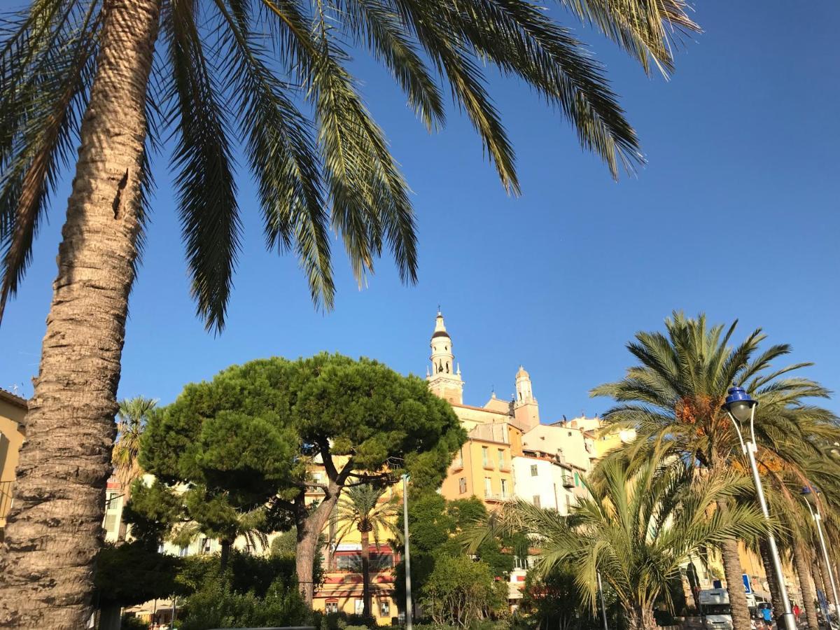 Studio front de mer - Menton Garavan, à deux pas de la vieille ville et des commerces Exterior foto