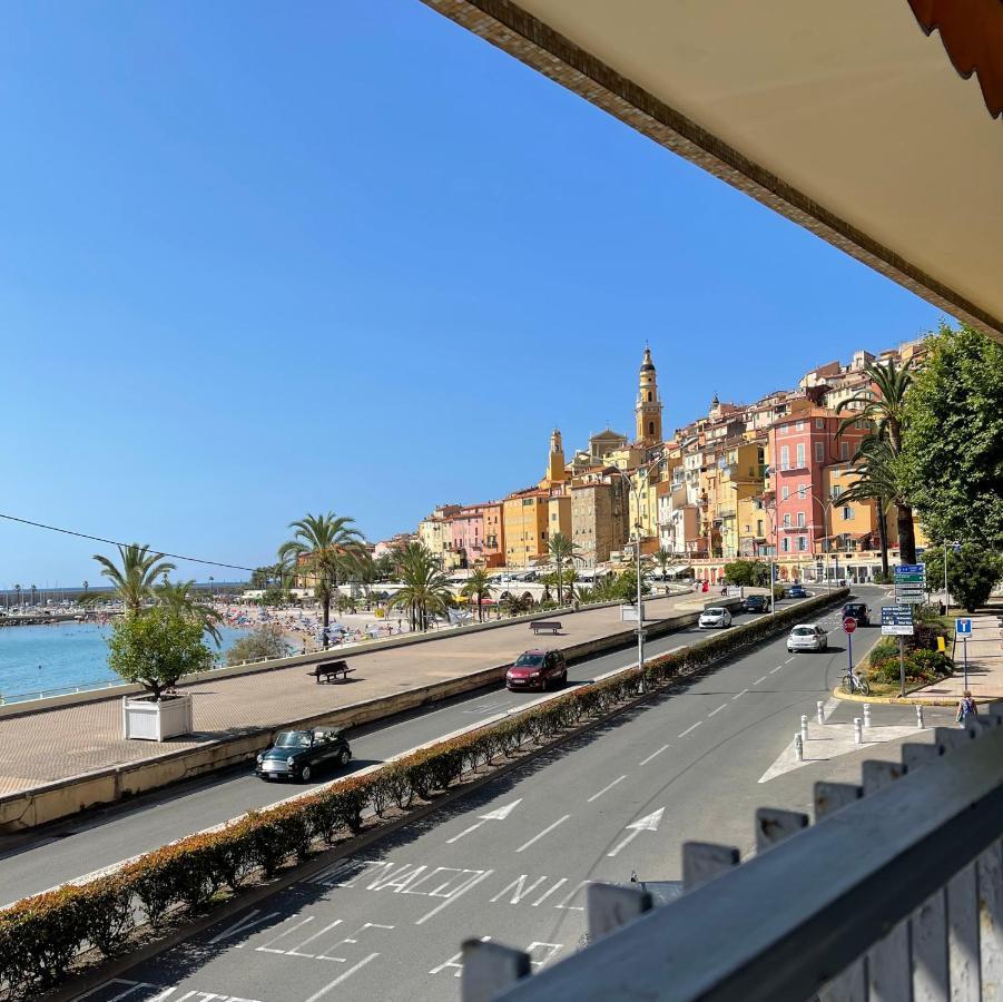 Studio front de mer - Menton Garavan, à deux pas de la vieille ville et des commerces Exterior foto
